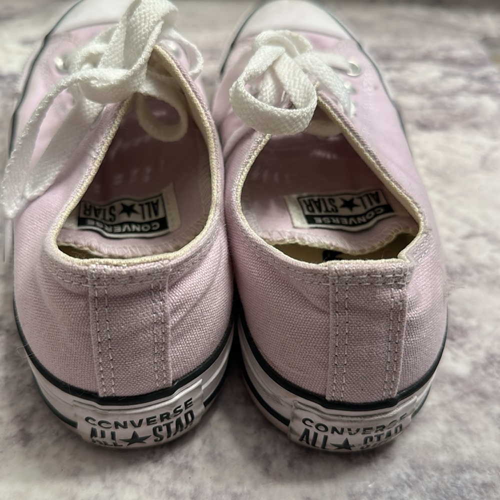 Converse all star sneakers lavender size w 7 m 5 - Picture 3 of 5